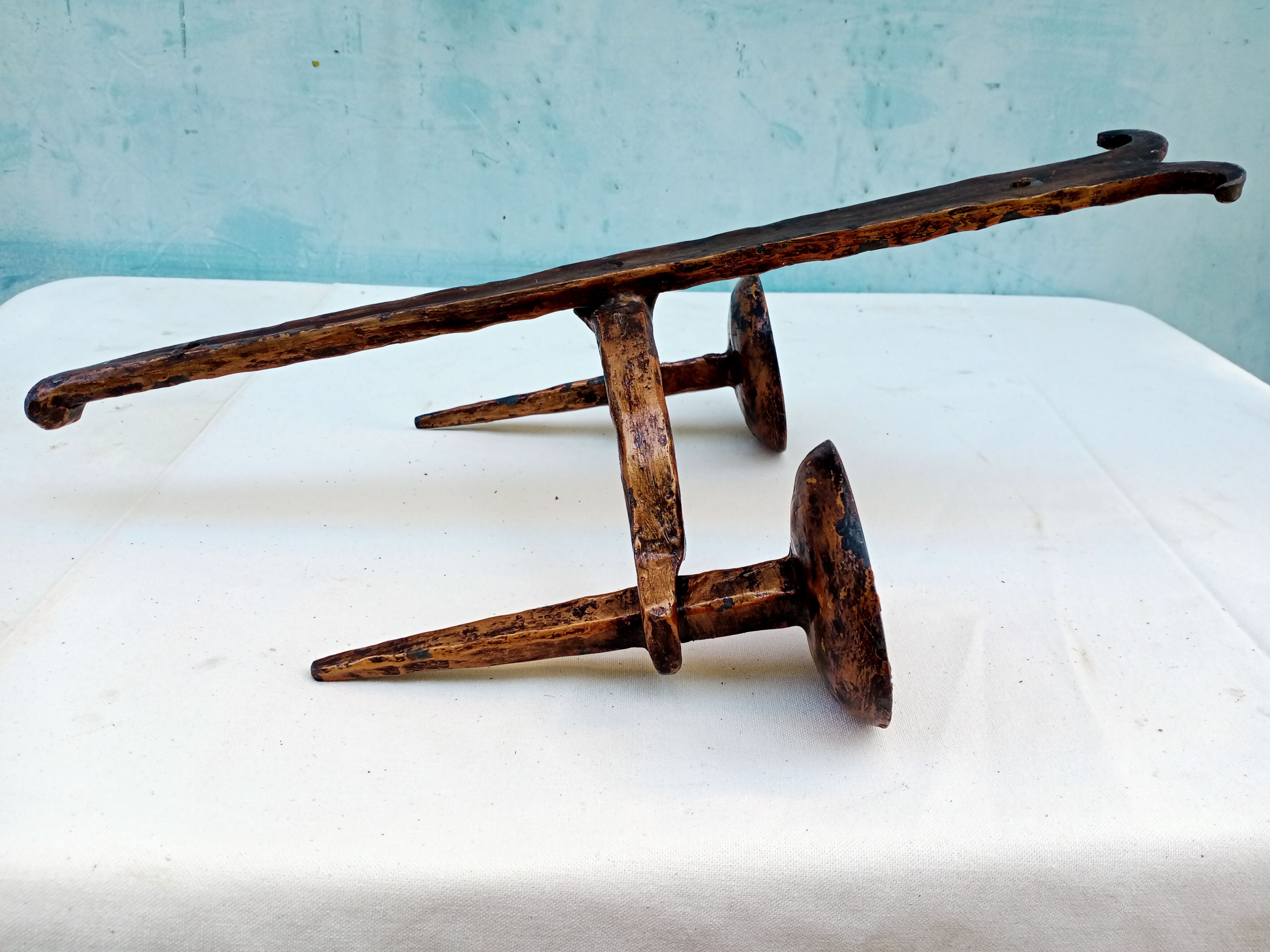 Wrought iron wall light