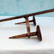 Wrought iron wall light