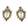 Paire de miroirs italiens