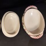 Vegetable tureen on display dish Henri Chaumeil