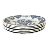 Assiettes plates Windsor Ridgway