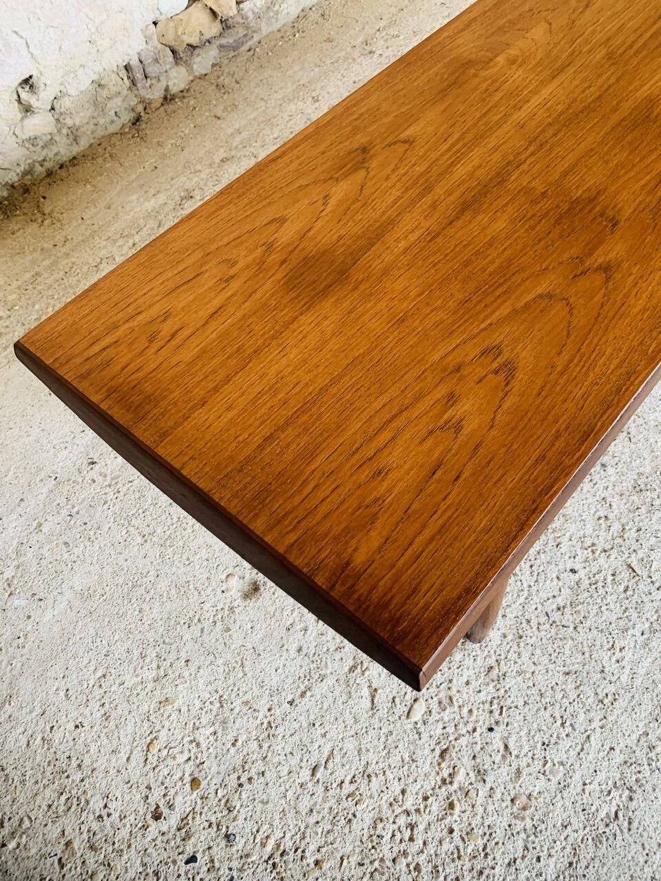 Vintage Danish teak coffee table, circa 1960's