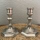 Paire de bougeoirs vintage