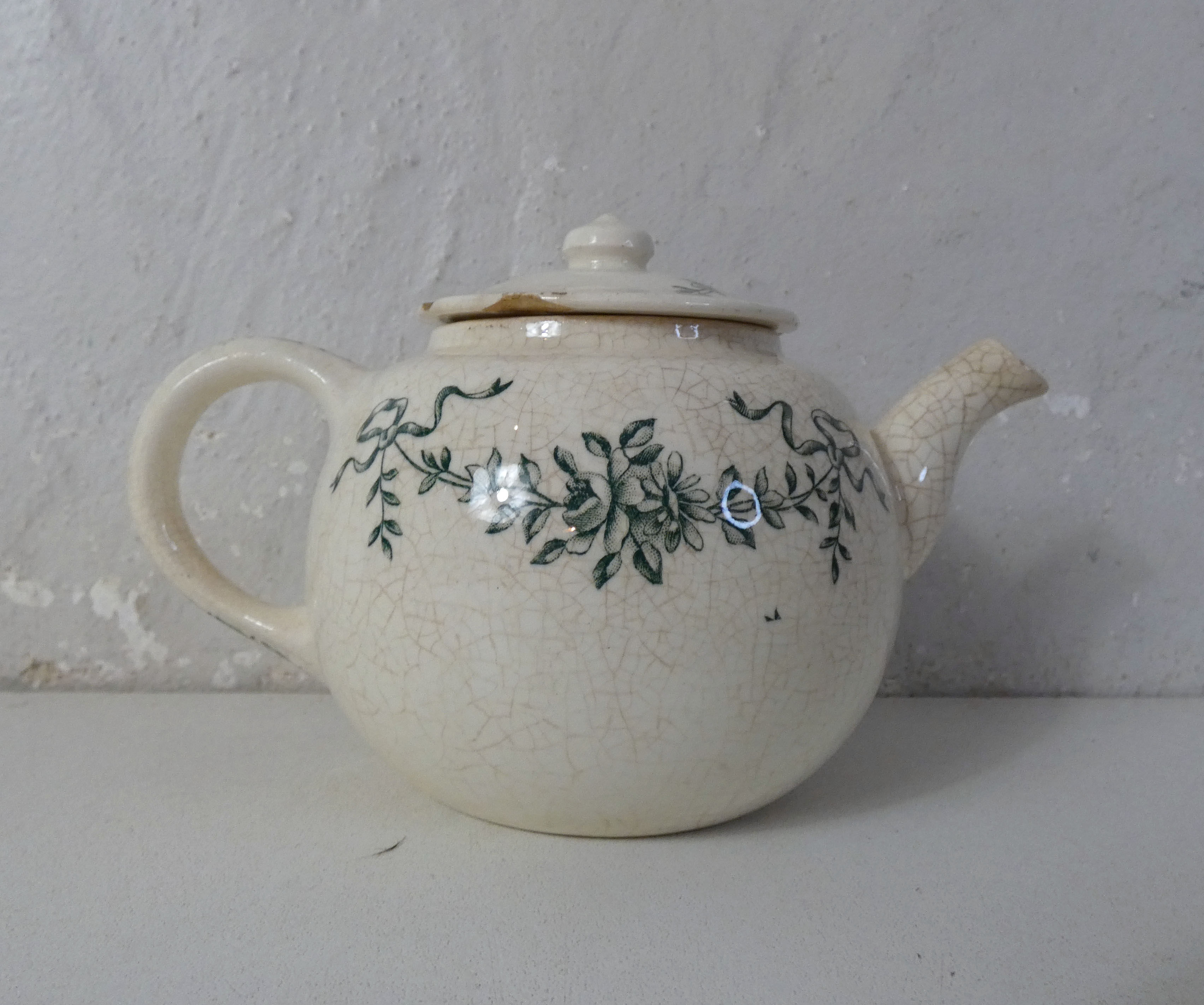 miniature teapot iron by H Coudert Paris