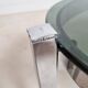 Vintage chrome and smoked glass coffee table