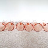 6 Rosaline water glasses