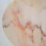 Italy 1950 s oval marble coffee table