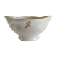 Saucière en porcelaine de Limoges décor de fleurs