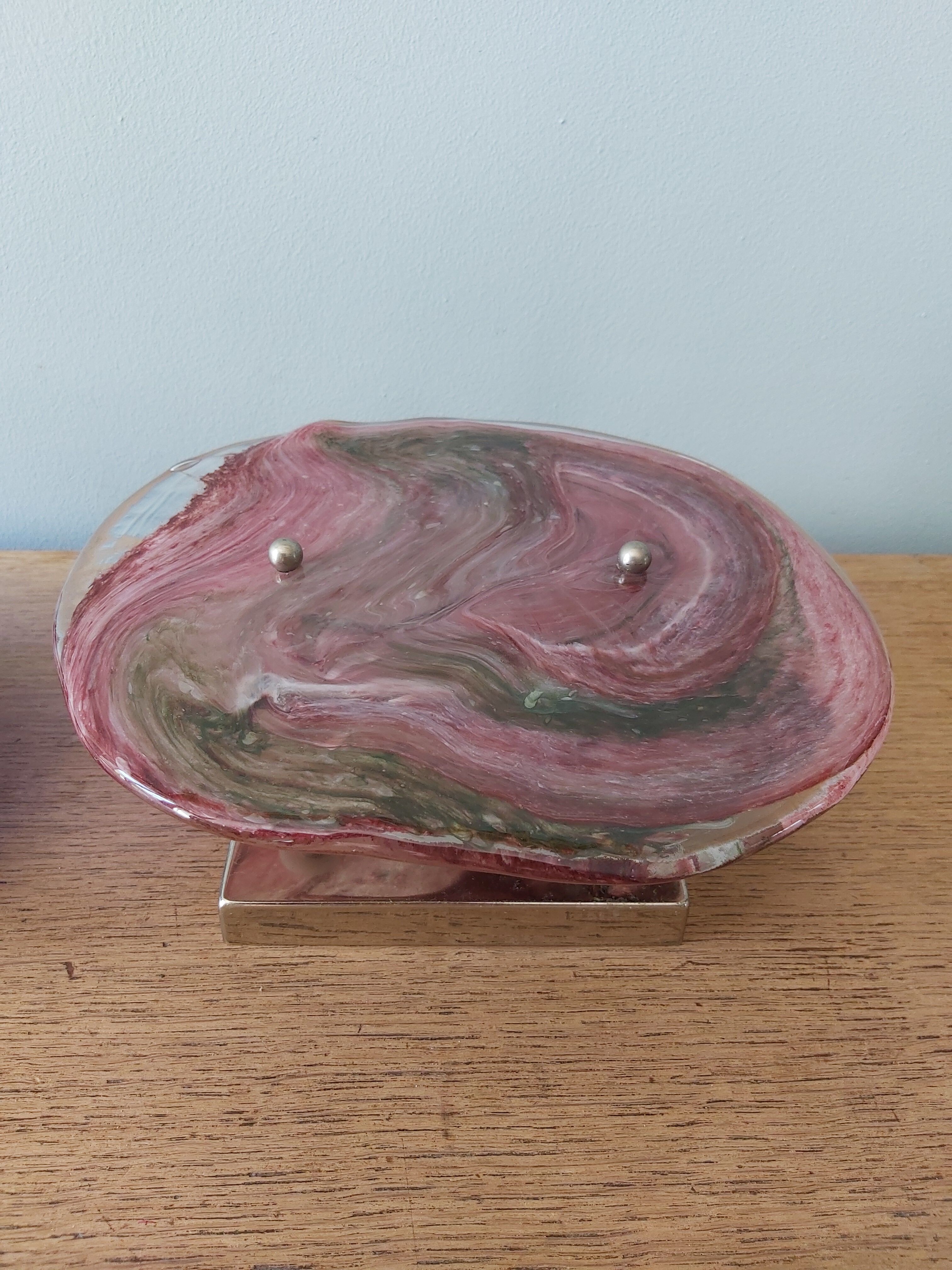 Pair of Murano glass wall lights from the 70s