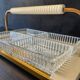 Art Deco Mirrored Appetizer Tray