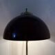 Vintage Mushroom table lamp with gold metal base , 1970s