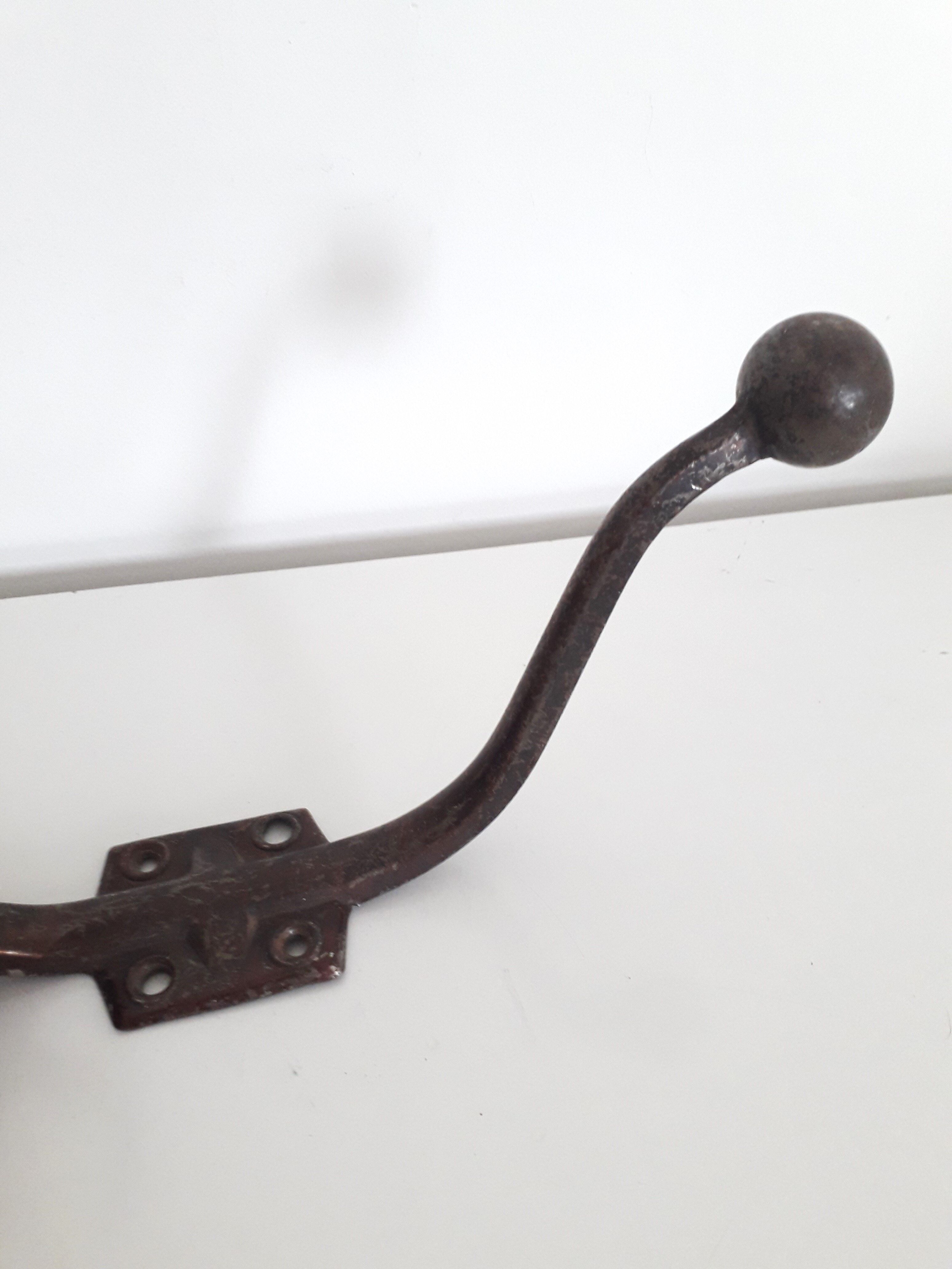 Old metal wall hook - 1950