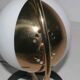 Lampe ou applique métal et opaline design années 50's