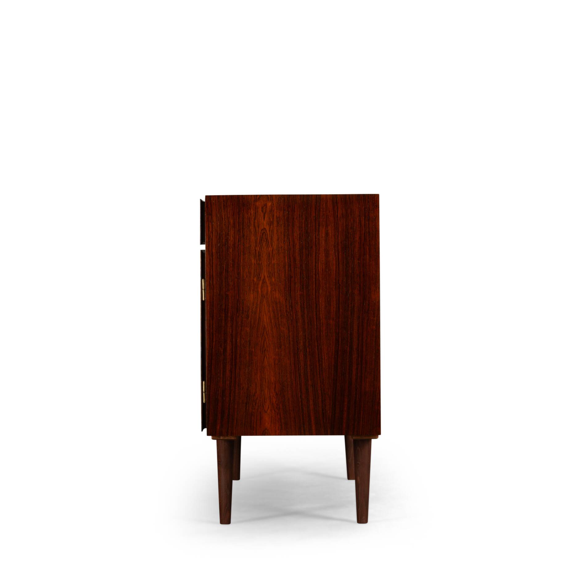 Danish Small Rosewood sideboard by Omann Jun Mobelfrabik, 1960s