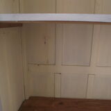 Parisian wardrobe in painted fir from the 30s 40s