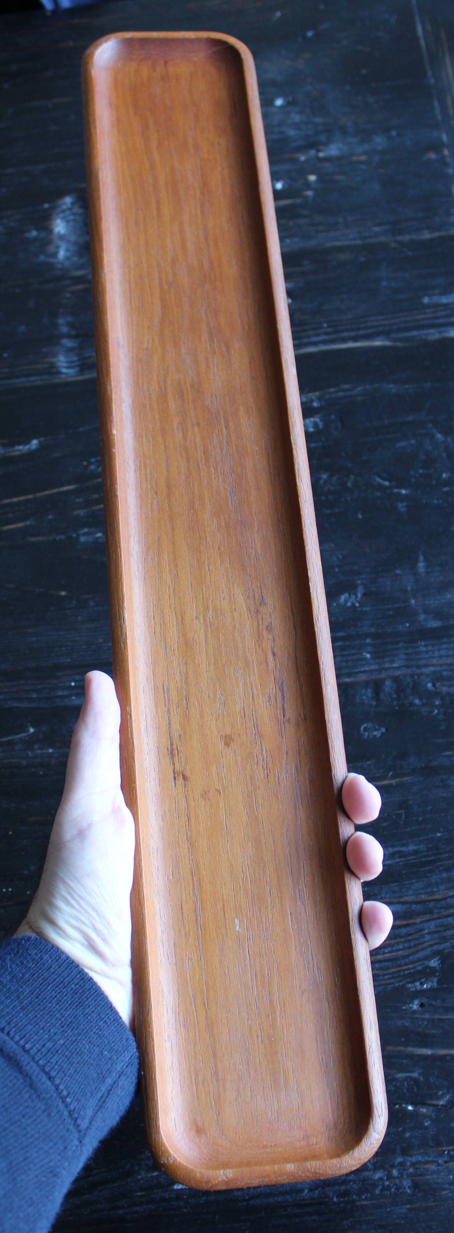 Plateau vintage karl holmberg akta teak gotene sweden scandinave mid  centu