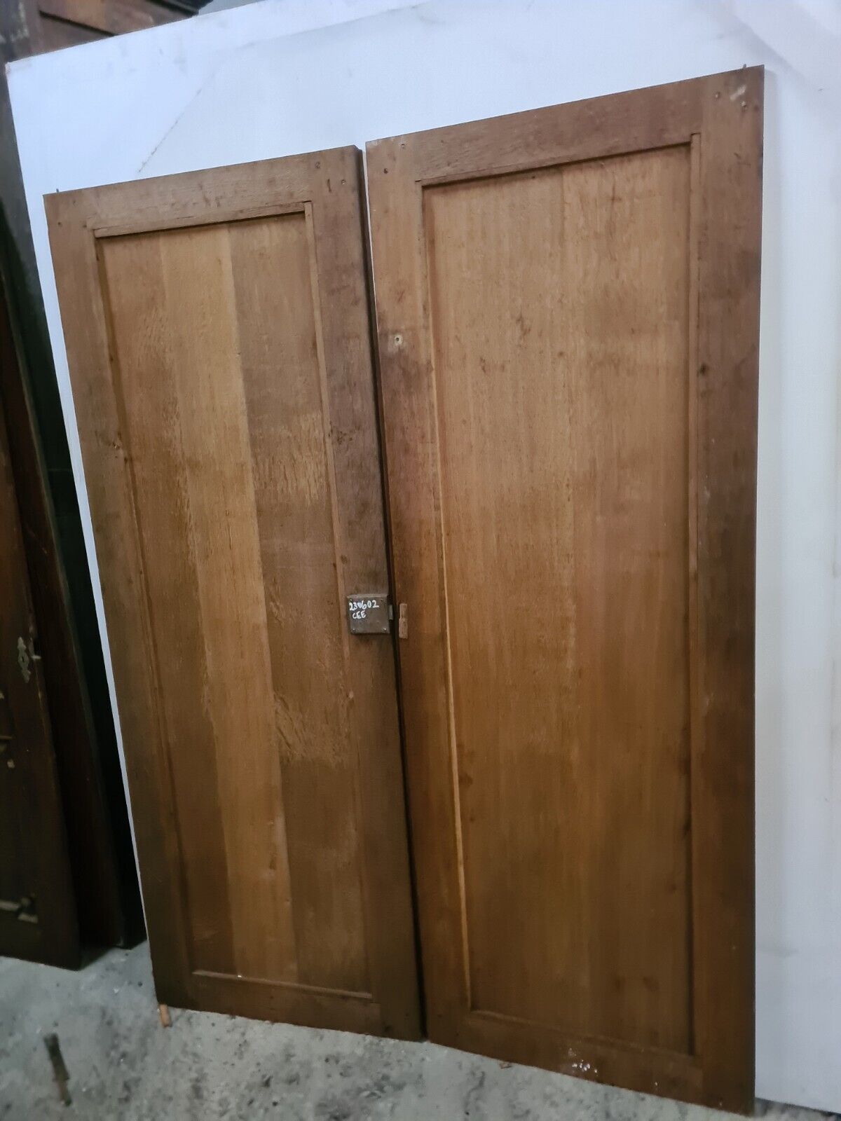 Oak closet doors