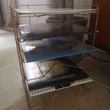 Porte vinyles vintage