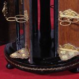 Napoleon III Cigar Humidor in Blackened Wood and Brass