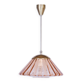Mid-Century Modern Pendant Light by Kamenický Šenov, Czech, 1960s