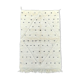 Tapis berbère pois noirs et losange blanc