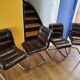 4 vintage 70s design chairs, Bauhaus/Breuer style