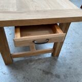 Large oak farm table