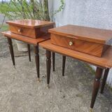 Pair of vintage bedside tables