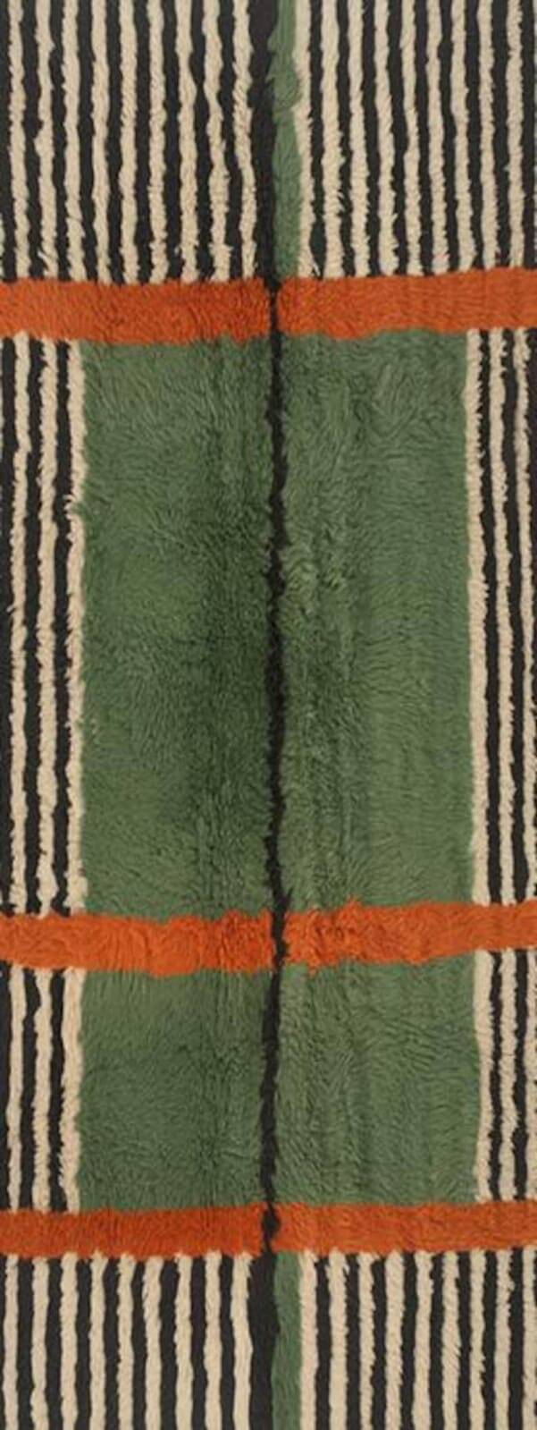 Moroccan wool rug for your hallway.