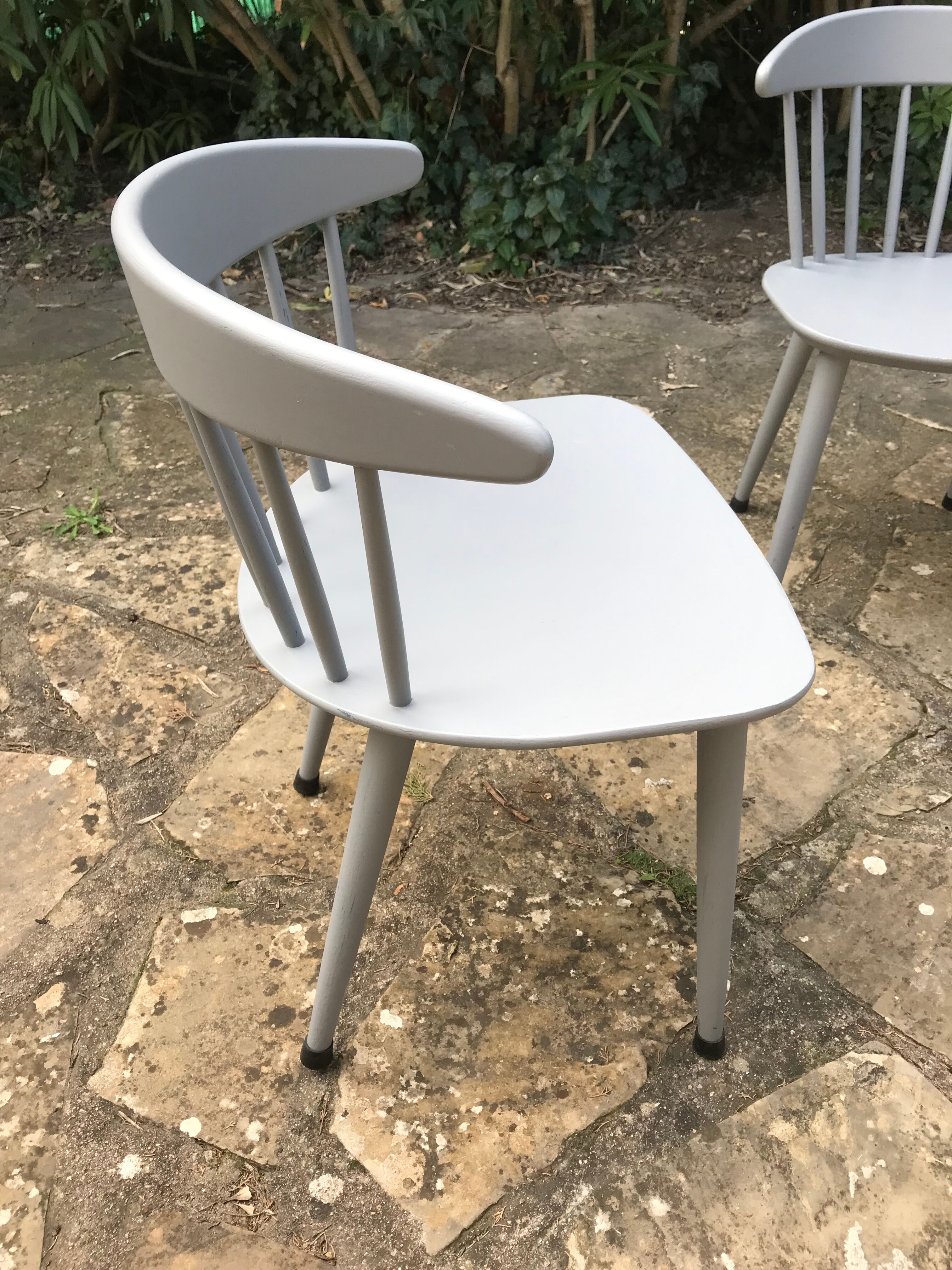 Paire de chaises scandinaves FDB Mobler 1971