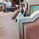 Fauteuil bois laqué blanc style Louis XVI