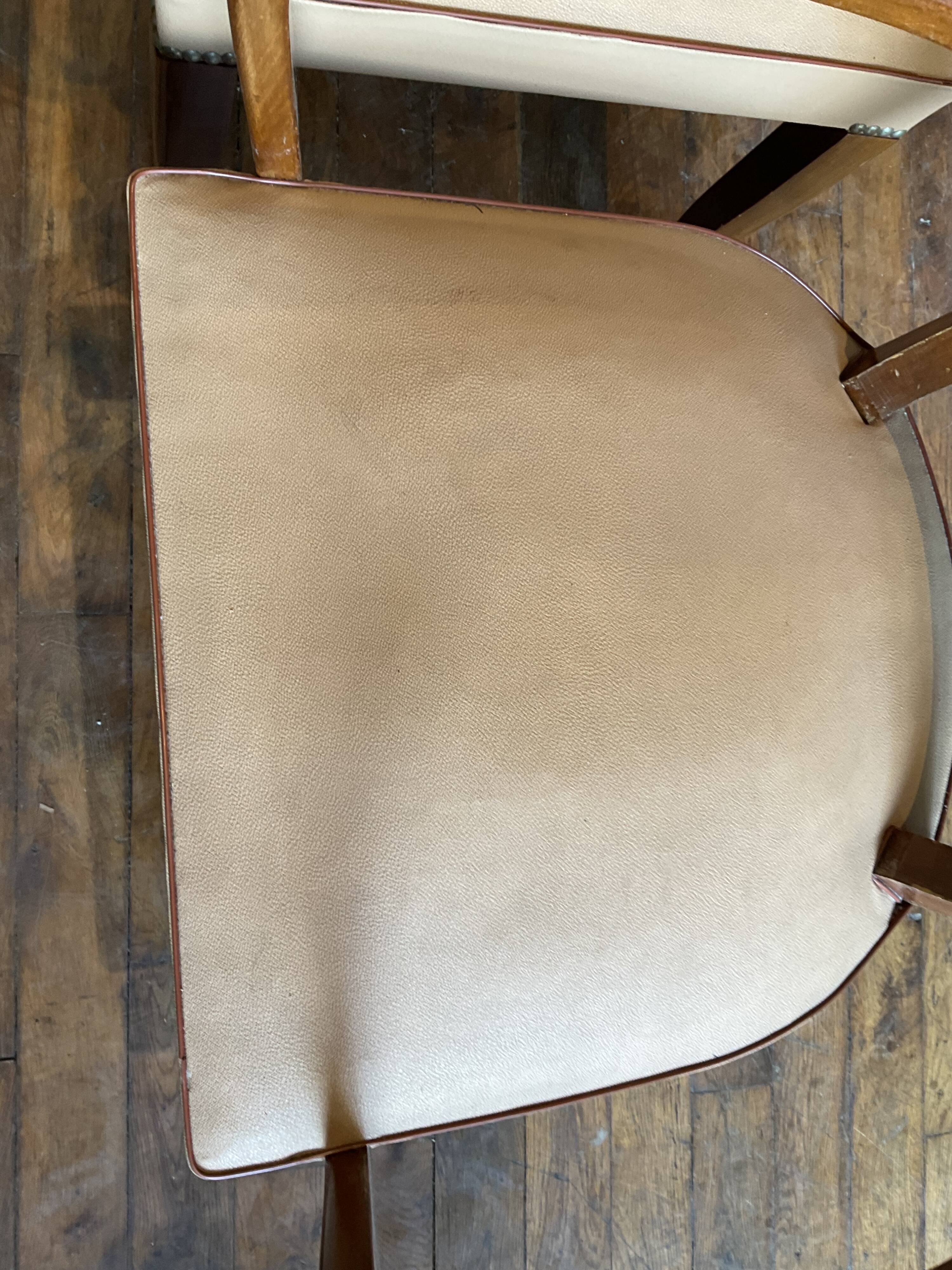 Pair of bridge chairs 60