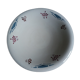 Round hollow dish Art Deco stencil decoration