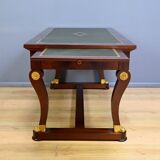 Mahogany desk, Egyptomania style – 20th century