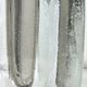 Transparent Sommerso Murano Glass Vase by Hora P with Rhomboid Base, 1980s