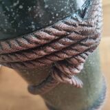 Nautical knot decor vase