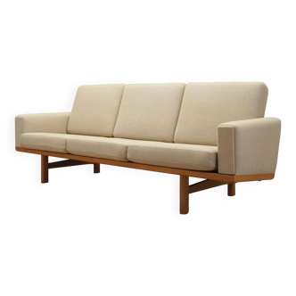 Canapé en chêne, design danois, années 1960, designer : Hans J. Wegner