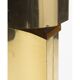 1970s brass and wood table lamp