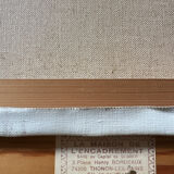 Oil on canvas signed FES – "Bouquet of roses with a small dog" – Style