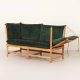 SPOKE-BACK SOFA BY BORGE MORGENSEN FOR FRITZ HANSEN, 1963 | EARLY EDITION