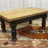1950s English fir coffee table