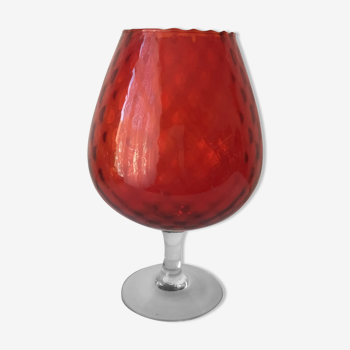 Italian glass cup