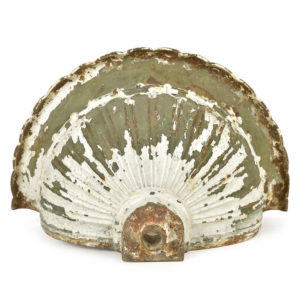 Pair of Medici cast iron wall-mounted basins