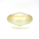 Jean-Pierre Baquère - Blown glass and gold leaf bottle - vintage 1995 - retro chic