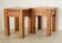 Pair of Brazilian stools in exotic wood