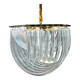 Lampadario trilobo Venini di Paolo Venini, anni '80
