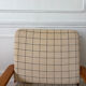 Paire de fauteuils en pin vintage 