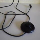 Table lamp, tiltable, gray metal