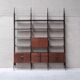 Italian Mid-Century Large Shelving Display