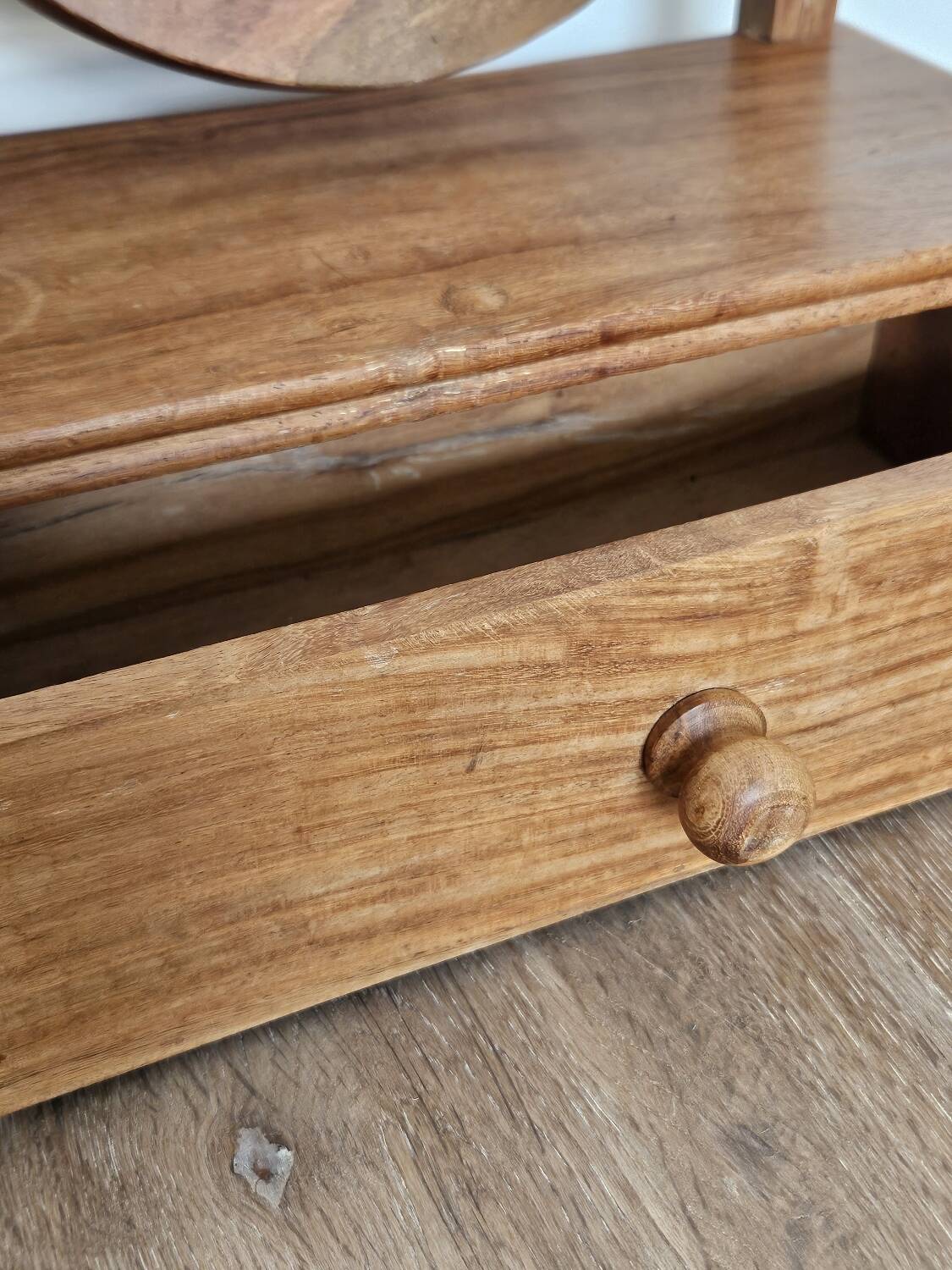 Wooden Swivel Dressing Table Mirror